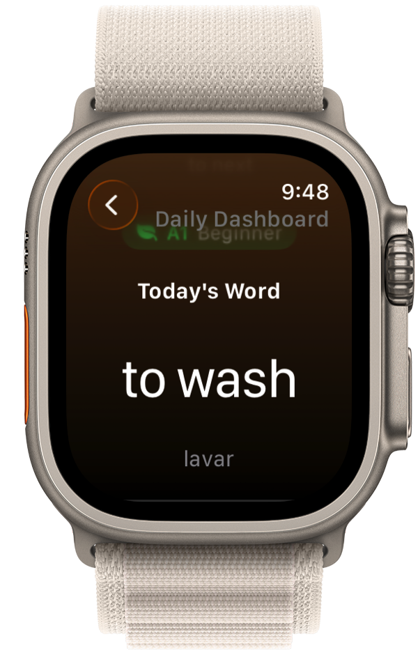 Language Byte Watch App